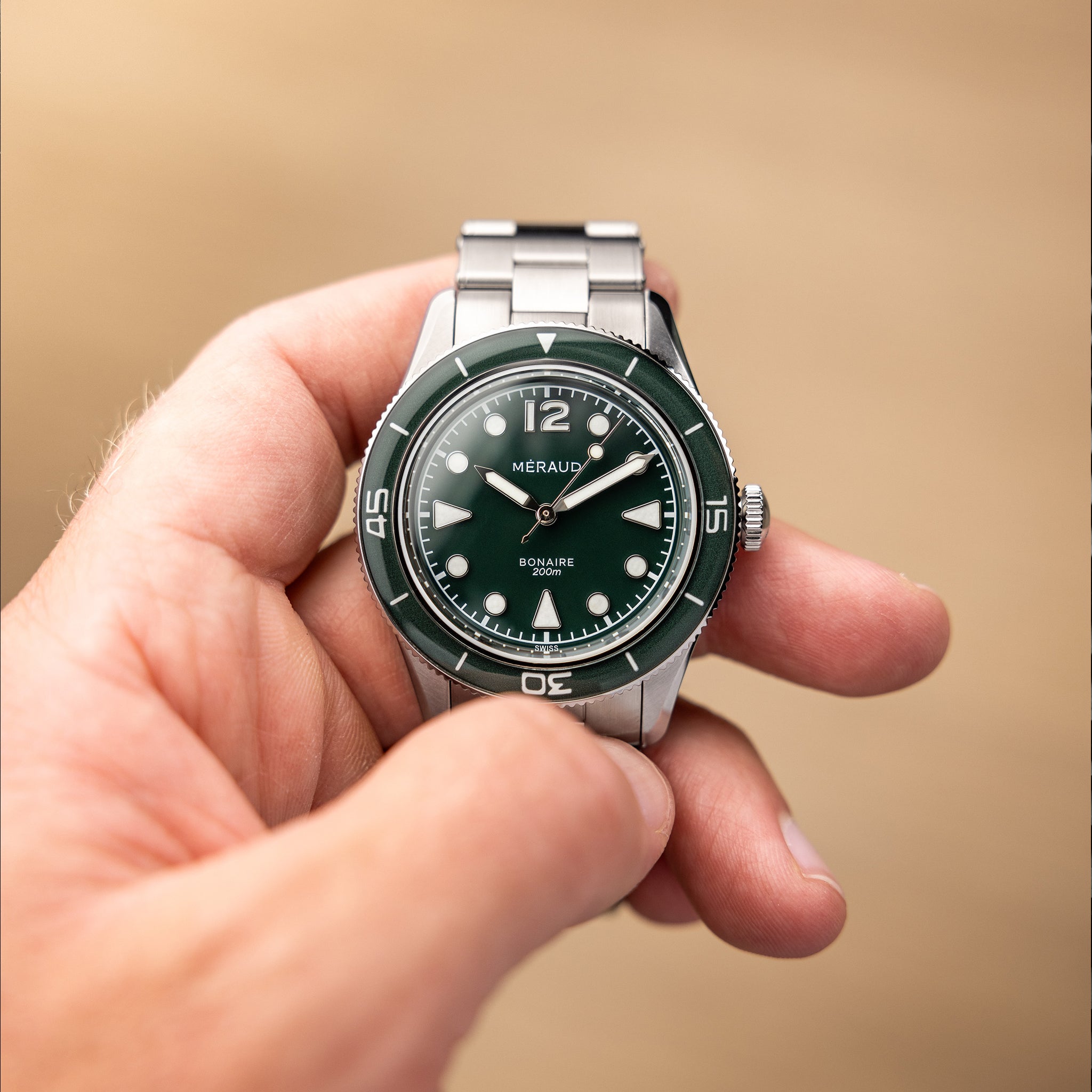 Stainless Steel Riveted Bracelet – meraud-watches